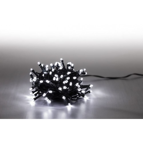 MARIMEX řetěz světelný 100 LED 5 m studená bílá, zelený kabel 18000059 MARIMEX řetěz světelný 100 LED 5 m studená bílá, zelený kabel 18000059