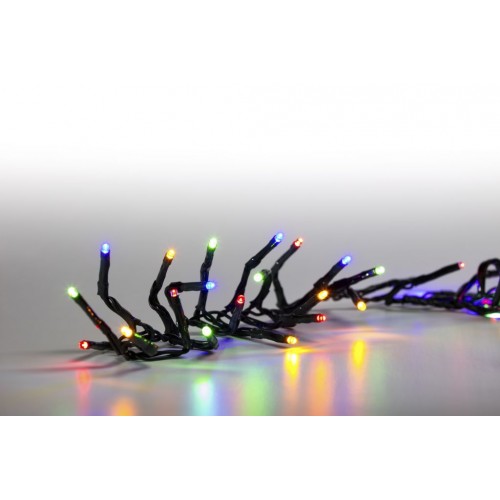 MARIMEX řetěz světelný 400 LED 20 m barevná, zelený kabel, 8 funkcí 18000077 MARIMEX řetěz světelný 400 LED 20 m barevná, zelený kabel, 8 funkcí 18000077