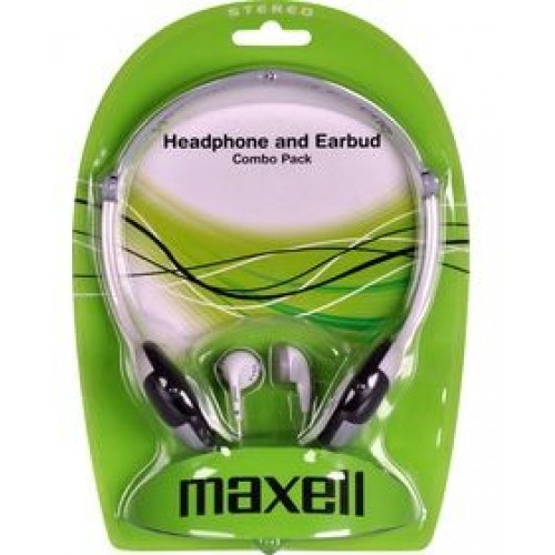 MAXELL 303463 COMBO PACK HPC2 Sluchátka 35035588 MAXELL 303463 COMBO PACK HPC2 Sluchátka 35035588