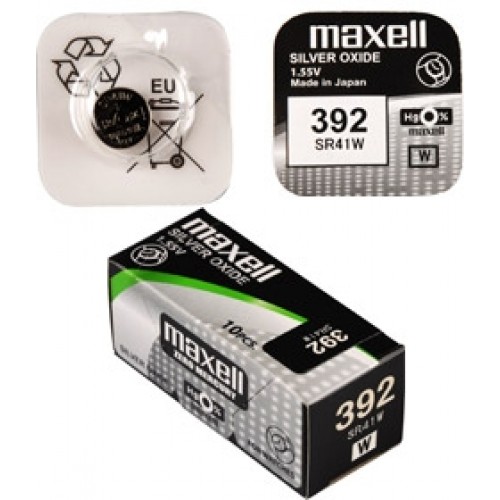 MAXELL Hodinková baterie SR 41W / 392 HD WATCH 35009704 MAXELL Hodinková baterie SR 41W / 392 HD WATCH 35009704