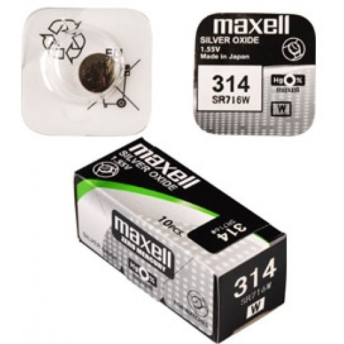 MAXELL Hodinková baterie SR 716W / 314 HD WATCH 35009749 MAXELL Hodinková baterie SR 716W / 314 HD WATCH 35009749