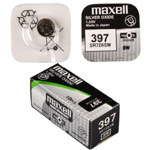 MAXELL Hodinková baterie SR 726SW / 397 LD WATCH 35009758