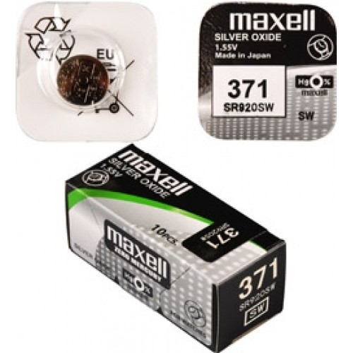 MAXELL Hodinková baterie SR 920SW / 371 LD WATCH 35009775