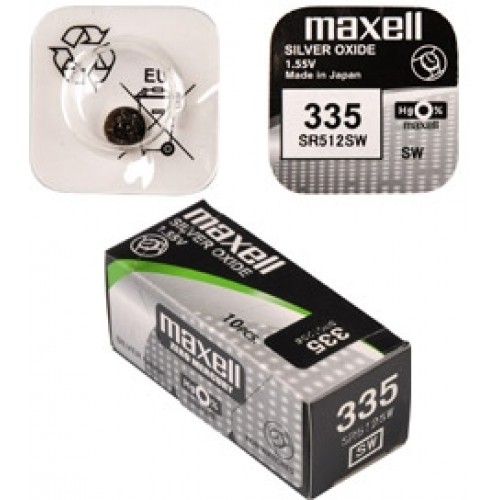 MAXELL Hodinková baterie SR 512SW / 335 LD WATCH 35009719 MAXELL Hodinková baterie SR 512SW / 335 LD WATCH 35009719