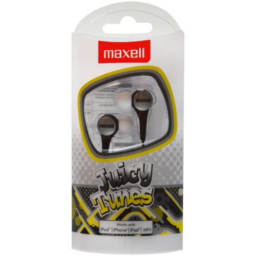 MAXELL 303597 JUICY TUNES SILVER Sluchátka 35043601 MAXELL 303597 JUICY TUNES SILVER Sluchátka 35043601