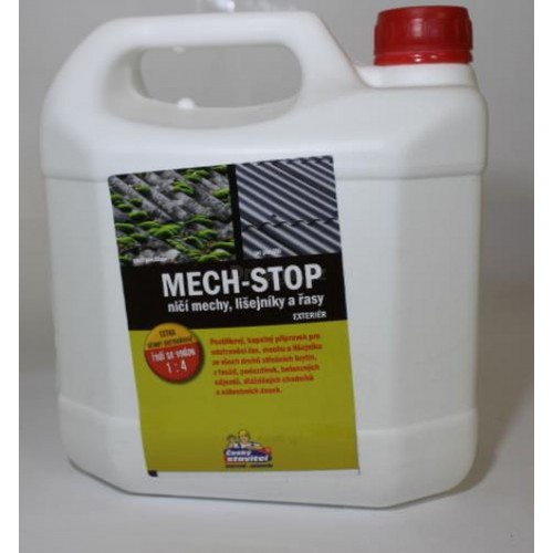MECHSTOP na střešní krytiny 10 l MECHSTOP na střešní krytiny 10 l