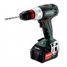 Metabo BS 18 LT Quick Akumulátorový vrtací šroubovák 18V 2X4AH LI-ION; MetaBOX 602104500