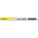 Metabo „Basic wood" 5 u- Plátků pro přímočaré pily na dřevo 74/3,0 mm 623945000