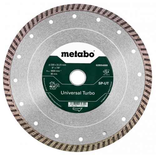 Metabo Diamantový řezný kotouč 230x22,23 mm 628554000 Metabo Diamantový řezný kotouč 230x22,23 mm 628554000