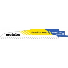Metabo "Demolition wood + m" 5 Plátků pro pily ocasky na kov a dřevo 150 x 1,6 631925000