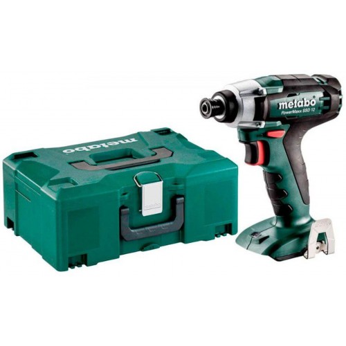 Metabo PowerMaxx SSD 12V Rázový utahovák, metabox 601114840 Metabo PowerMaxx SSD 12V Rázový utahovák, metabox 601114840