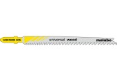 Metabo Pilové plátky pro přímočaré pily "Universal Wood" 90/2,0 mm (25ks) 623617000