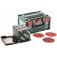 Metabo Brusné papíry pro SXE 150-5 - 150 ks - dřevo, kov + MetaBOX 626756000
