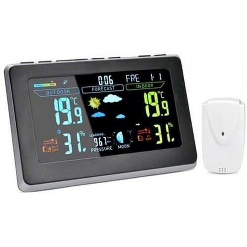 SOLIGHT meteostanice s velkým LCD TE76