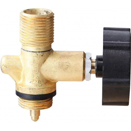 MEVA PB ventil na 2 kg láhev zavit G3/8" L, 2156A MEVA PB ventil na 2 kg láhev zavit G3/8" L, 2156A