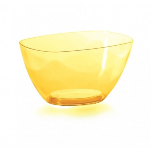 PROSPERPLAST COUBI Mísa 19,8 cm, žlutá transparentní DUMS200P