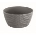 PROSPERPLAST SPLOFY LOW Mísa 23,6 cm, šedý kámen DSPM240