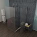 POLYSAN MODULAR SHOWER rozměry mm: A1082 B780 C380 H2000