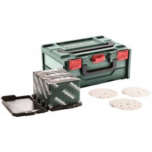 Metabo Brusné papíry pro SXE 150-5 - 150 ks - barvy, laky + MetaBOX 626755000