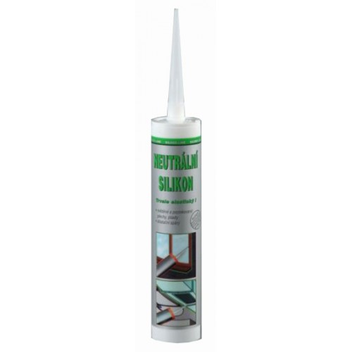 Den Braven - neutrální silikon 280ml kartuše - transparentní 30601SL