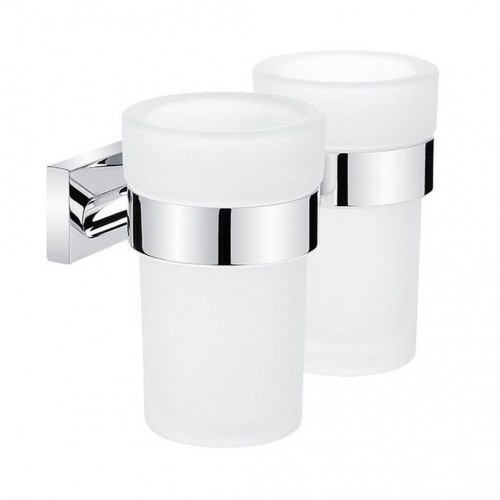 NIMCO KEIRA držák sklenek dvojitý matované sklo KE22058DW-26 NIMCO KEIRA držák sklenek dvojitý matované sklo KE22058DW-26