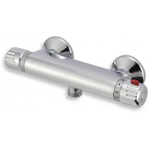 NOVASERVIS AQUAMAT termostatická baterie sprchová nástěnná chrom 2660/1,0 NOVASERVIS AQUAMAT termostatická baterie sprchová nástěnná chrom 2660/1,0