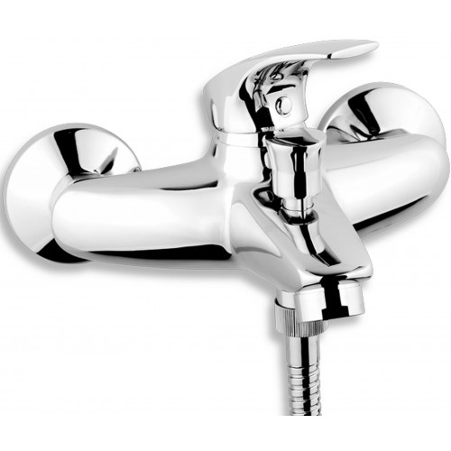NOVASERVIS METALIA 57 Vanová nástěnná baterie bez příslušenství 150 mm CHROM 57020/1,0 NOVASERVIS METALIA 57 Vanová nástěnná baterie bez příslušenství 150 mm CHROM 57020/1,0