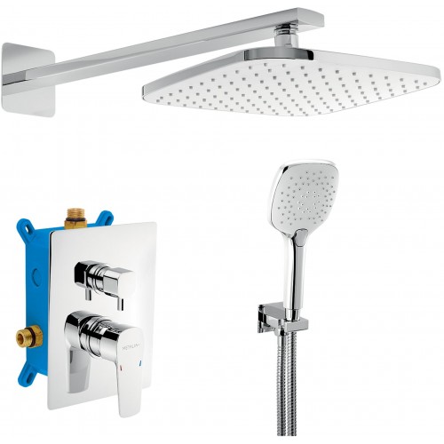 NOVASERVIS METALIA 58 Sprchová podomítková sada, chrom SADA58051R,0