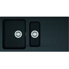 BAZAR Franke Orion OID 651, 1000x510 mm, tectonitový dřez, černá 114.0288.592 POŠKOZEN ROH!!