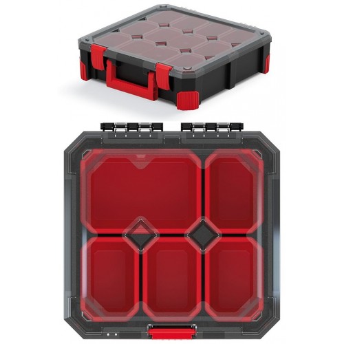 Kistenberg TITAN Organizér 5 přihrádek, 28x28x11cm KTI3030B Kistenberg TITAN Organizér 5 přihrádek, 28x28x11cm KTI3030B
