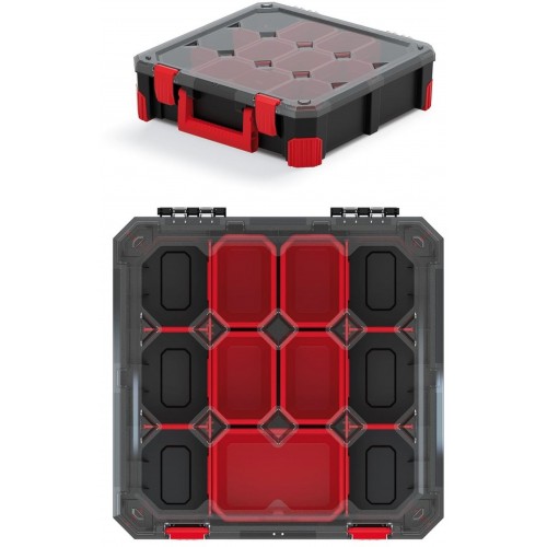 Kistenberg TITAN Organizér 11 přihrádek, 39x39x11cm KTI4040BS Kistenberg TITAN Organizér 11 přihrádek, 39x39x11cm KTI4040BS