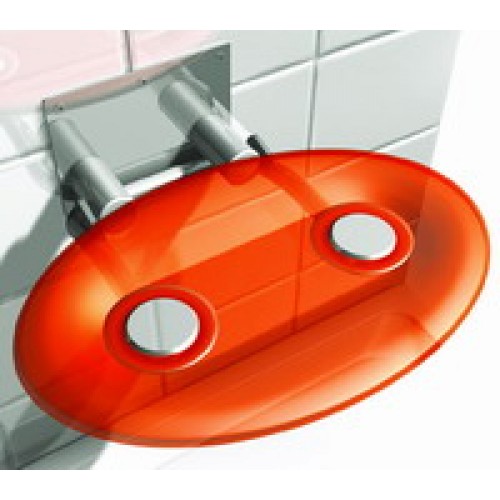 RAVAK OVO P ORANGE Sprchové sedátko, oranžové B8F0000005 RAVAK OVO P ORANGE Sprchové sedátko, oranžové B8F0000005