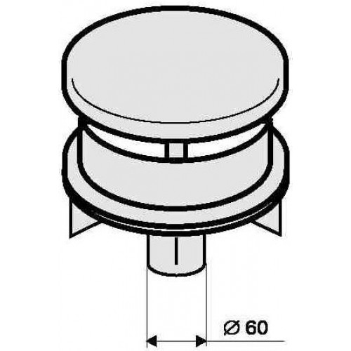 PROTHERM SM1D zakončení svislé (stříška) souosé 5300 PROTHERM SM1D zakončení svislé (stříška) souosé 5300