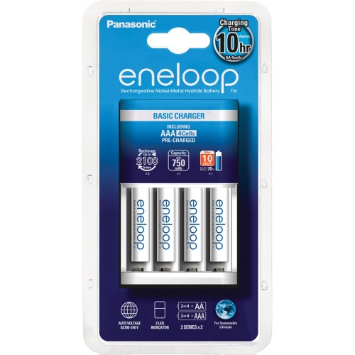 PANASONIC KJ51MCC04E 4xAAA ENELOOP nabíječka baterií 35047115
