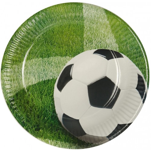 PAPSTAR papírový talíř O 23 cm Football 81637 PAPSTAR papírový talíř O 23 cm Football 81637