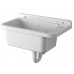 AQUALINE Závěsná výlevka 60x34cm, plast, bílá PI5060
