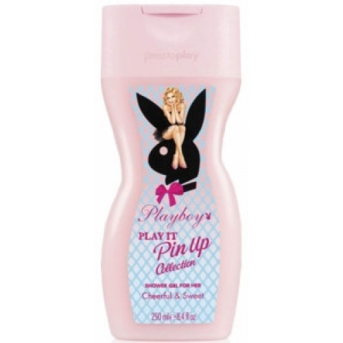 Playboy dámský sprchový gel Play It Pin Up 250 ml Playboy dámský sprchový gel Play It Pin Up 250 ml