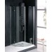 VITRA LINE čtvrtkruhová sprchová zástěna 1200x900mm, R550, čiré sklo, levá