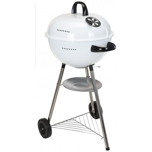 ProGarden Gril kulový na kolečkách průměr 48 cm, bílá KO-C80216010 ProGarden Gril kulový na kolečkách průměr 48 cm, bílá KO-C80216010