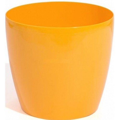 PROSPERPLAST COUBI květináč 1l, žlutá DUO120 PROSPERPLAST COUBI květináč 1l, žlutá DUO120