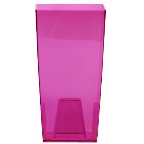 PROSPERPLAST URBI SQUARE P květináč 2l, růžová DURS125P