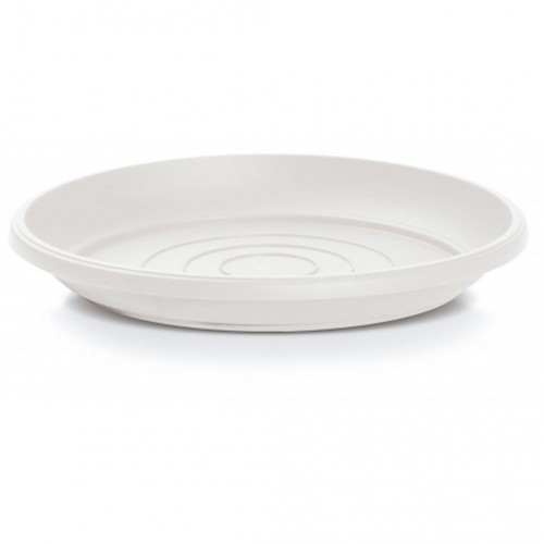PROSPERPLAST TERRA miska pod květináč 14 cm, bílá POD14 PROSPERPLAST TERRA miska pod květináč 14 cm, bílá POD14