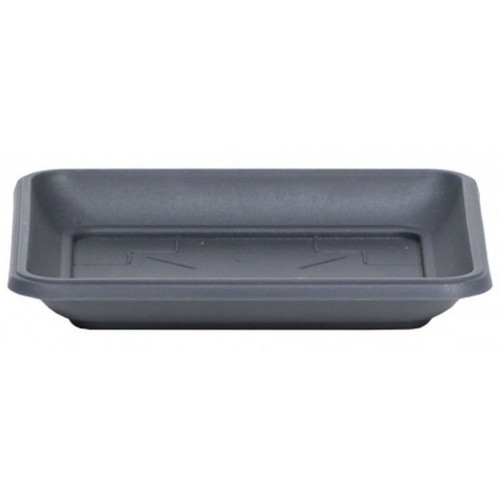 Miska pod květináč TERRA 27x27cm, grafitová PKWT27-S433 Miska pod květináč TERRA 27x27cm, grafitová PKWT27-S433