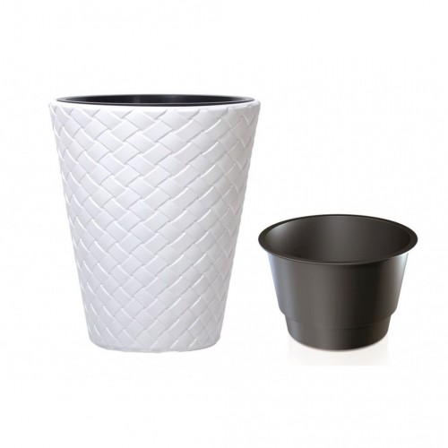 Prosperplast MATUBA Květináč 30x35cm bílý DBMT300 Prosperplast MATUBA Květináč 30x35cm bílý DBMT300