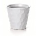Prosperplast ROCKA Květináč 39,1x37cm bílý DBROC400