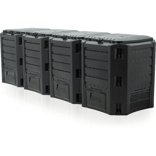 Prosperplast MODULE COMPOGREEN Kompostér 1600l, černý IKLM1600C-S411 Prosperplast MODULE COMPOGREEN Kompostér 1600l, černý IKLM1600C-S411
