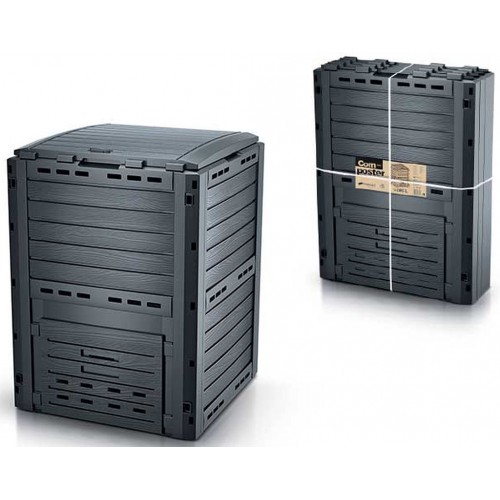 Prosperplast COMPOGREEN WOODY Kompostér 280l, antracit IKL280 Prosperplast COMPOGREEN WOODY Kompostér 280l, antracit IKL280