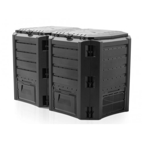 Prosperplast MODULE COMPOGREEN Kompostér 800L, černý IKSM800C Prosperplast MODULE COMPOGREEN Kompostér 800L, černý IKSM800C