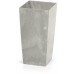 Prosperplast URBI SQUARE BETON Květináč 12,6 cm, šedá DURS125B