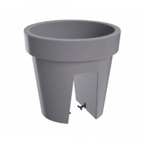 Květináč balkonový LOFLY RAILING 25 cm, 5l, 24,5 x 24,5 x 22,5 cm šedá DLOFR250 Květináč balkonový LOFLY RAILING 25 cm, 5l, 24,5 x 24,5 x 22,5 cm šedá DLOFR250